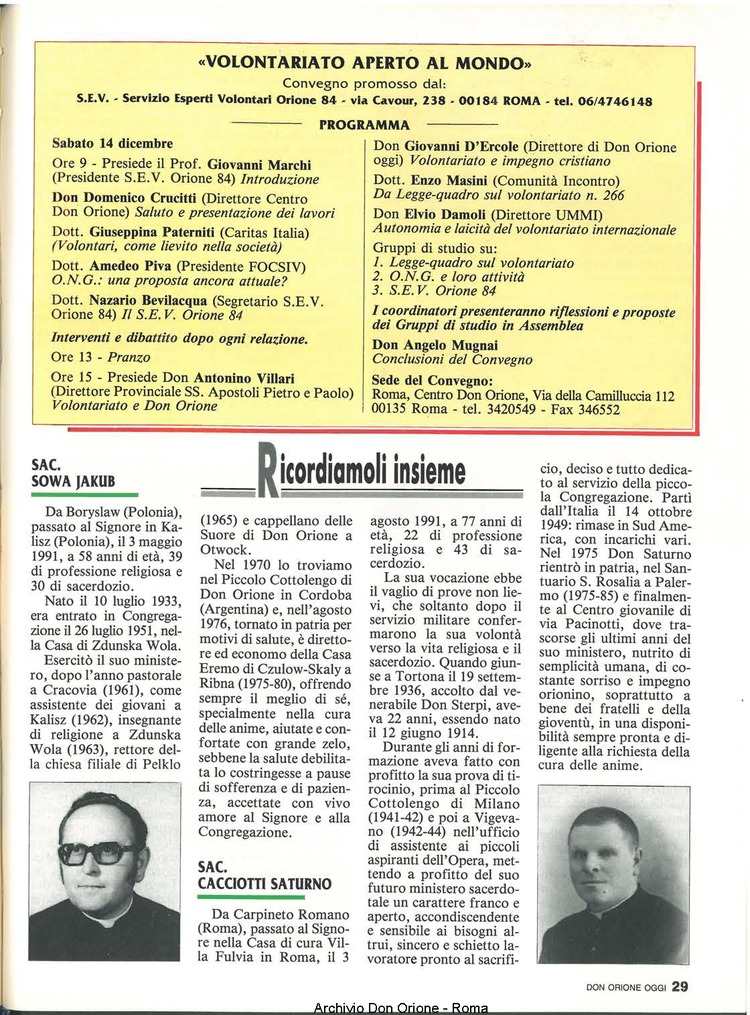 Don Orione oggi, 1991, 09, pagina 29