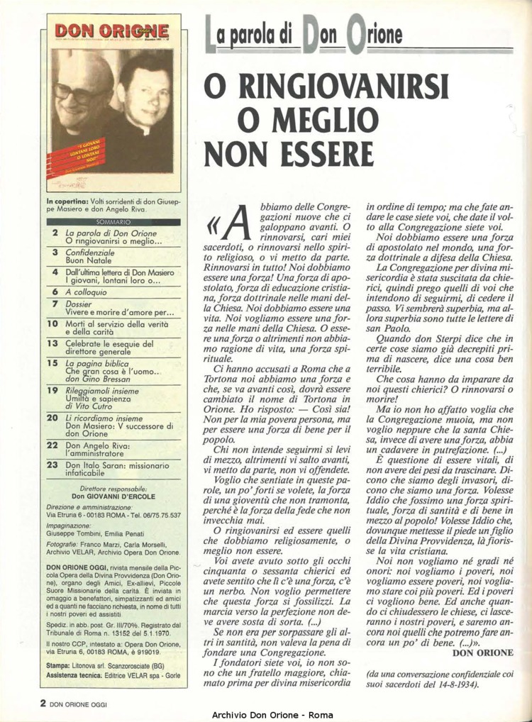 Don Orione oggi, 1991, 10, pagina 2