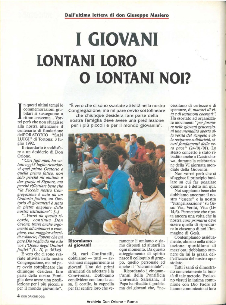 Don Orione oggi, 1991, 10, pagina 4