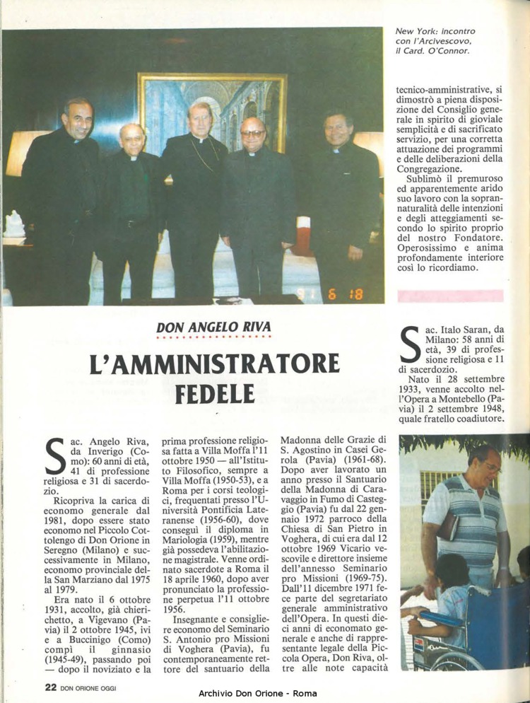 Don Orione oggi, 1991, 10, pagina 22