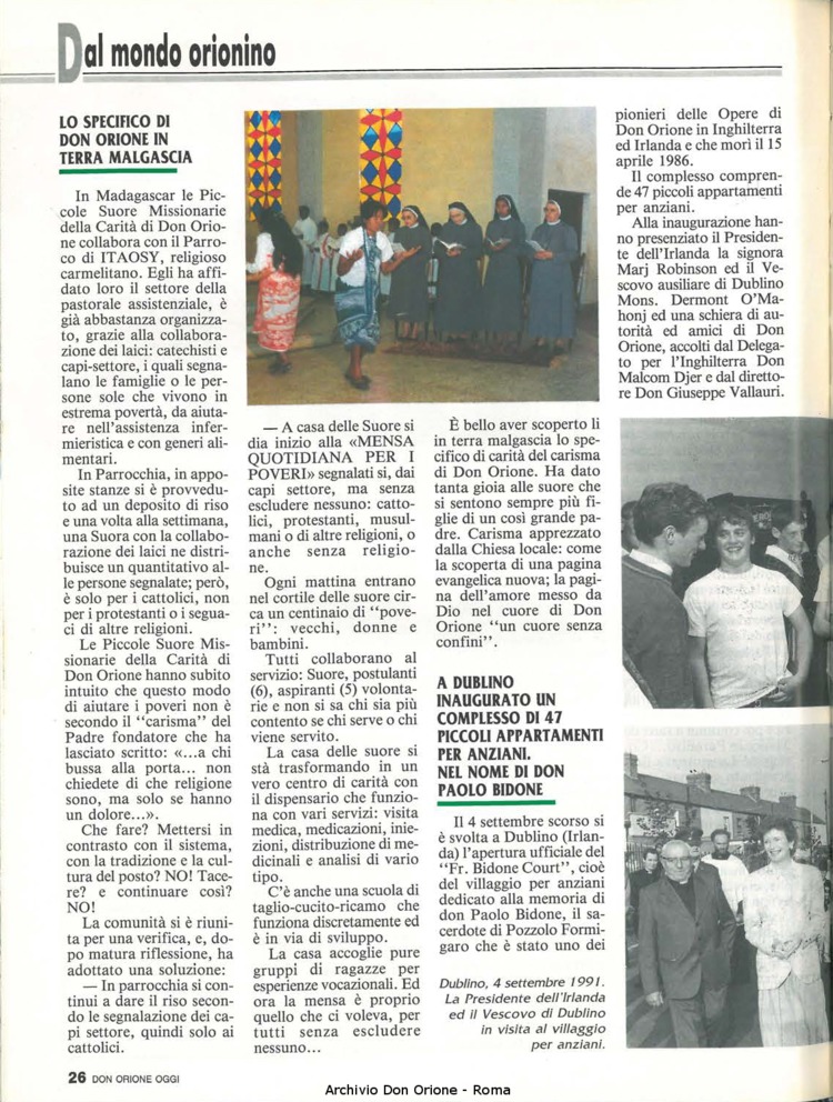 Don Orione oggi, 1991, 10, pagina 26