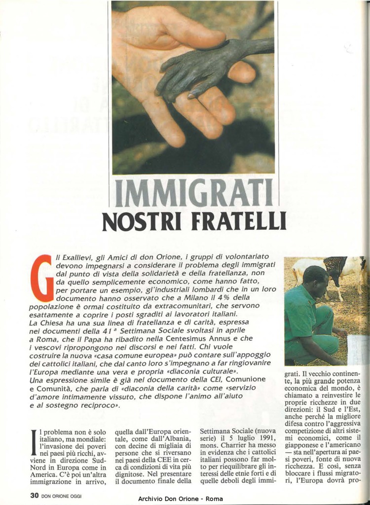 Don Orione oggi, 1992, 01, pagina 30