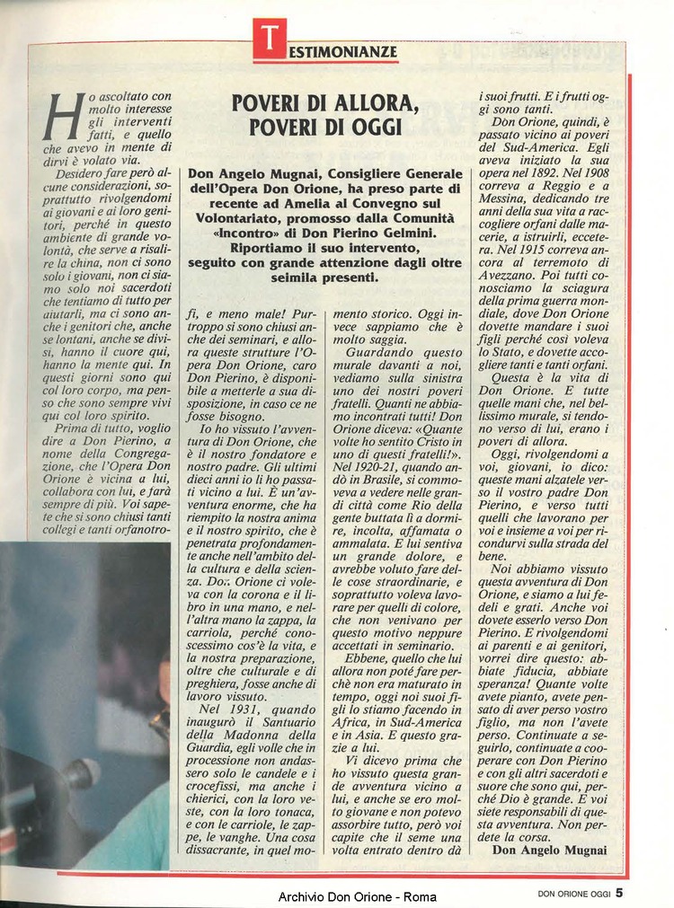 Don Orione oggi, 1992, 02, pagina 5