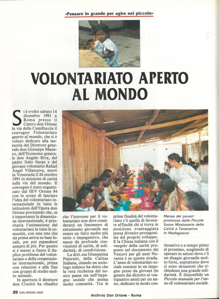 Don Orione oggi, 1992, 02, pagina 20
