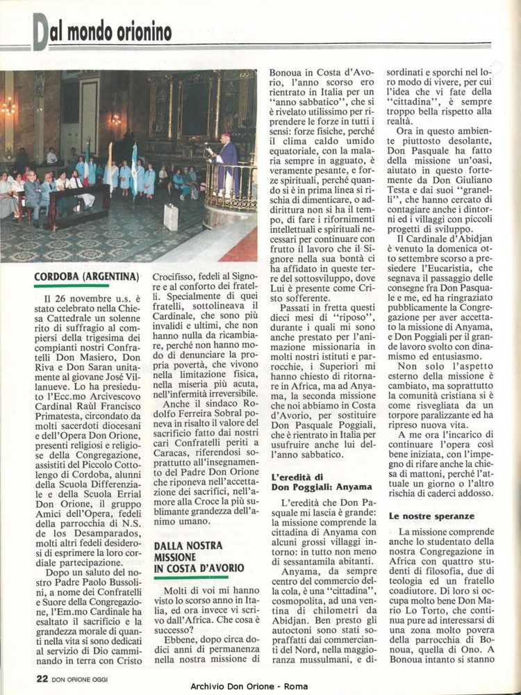 Don Orione oggi, 1992, 02, pagina 22
