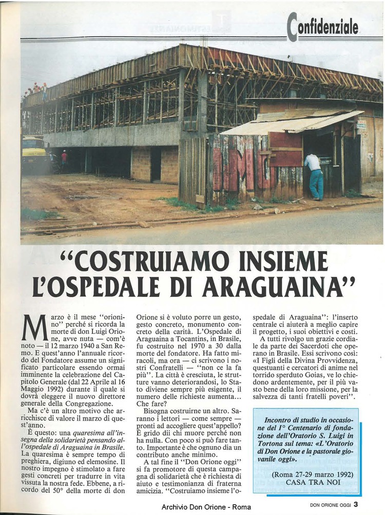 Don Orione oggi, 1992, 03, pagina 3