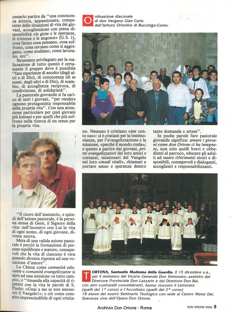 Don Orione oggi, 1992, 03, pagina 5