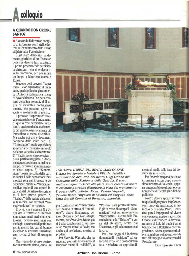 Don Orione oggi, 1992, 03, pagina 6