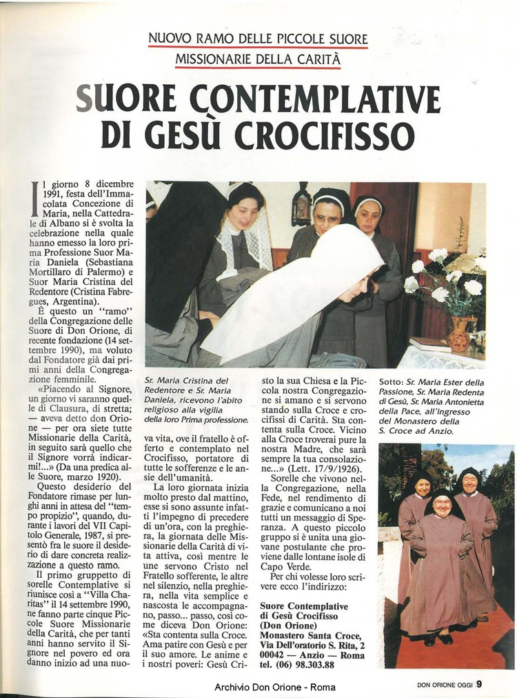 Don Orione oggi, 1992, 03, pagina 9