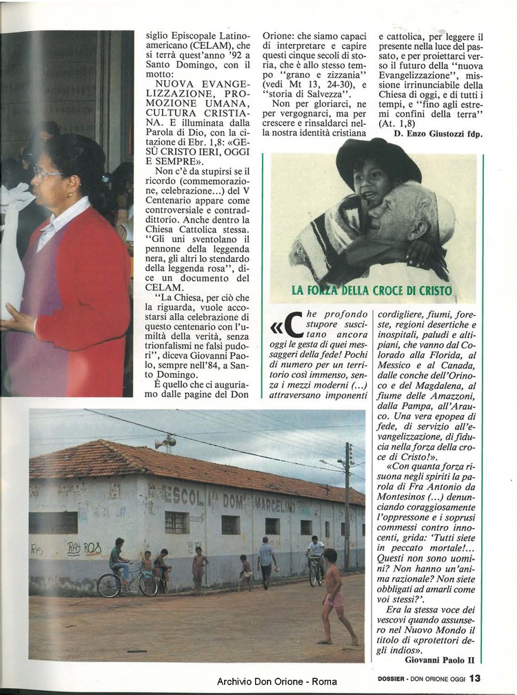 Don Orione oggi, 1992, 03, pagina 13
