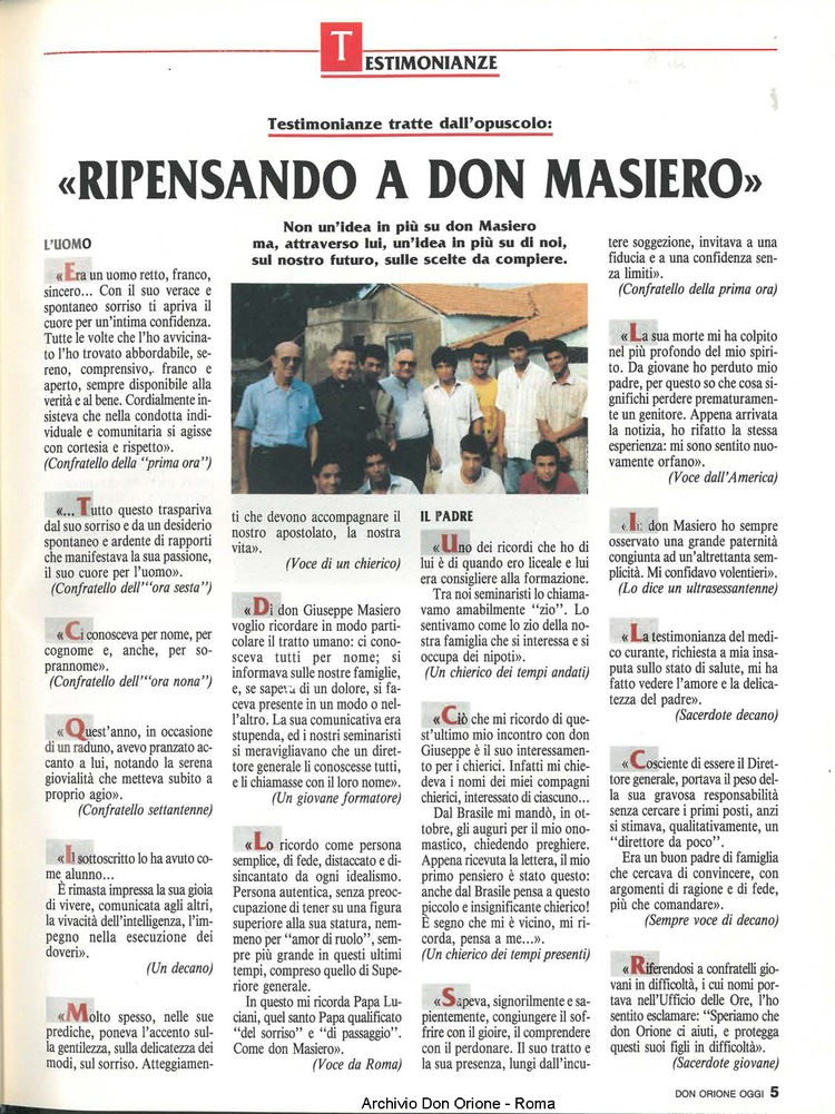 Don Orione oggi, 1992, 04, pagina 5