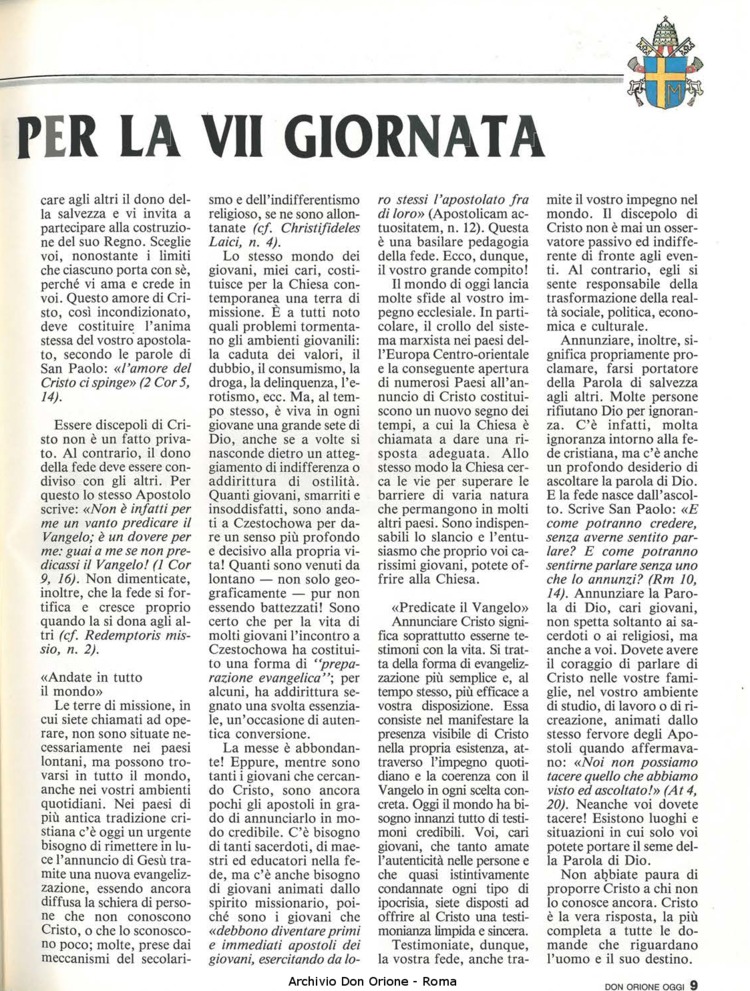 Don Orione oggi, 1992, 04, pagina 9