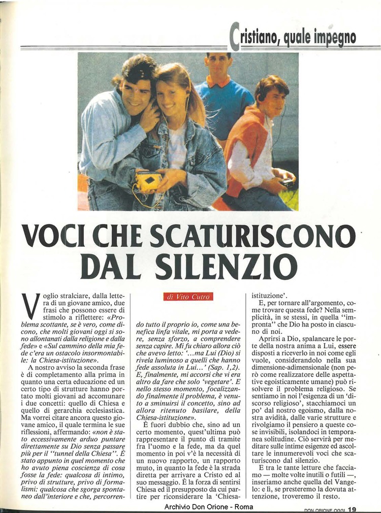 Don Orione oggi, 1992, 04, pagina 19