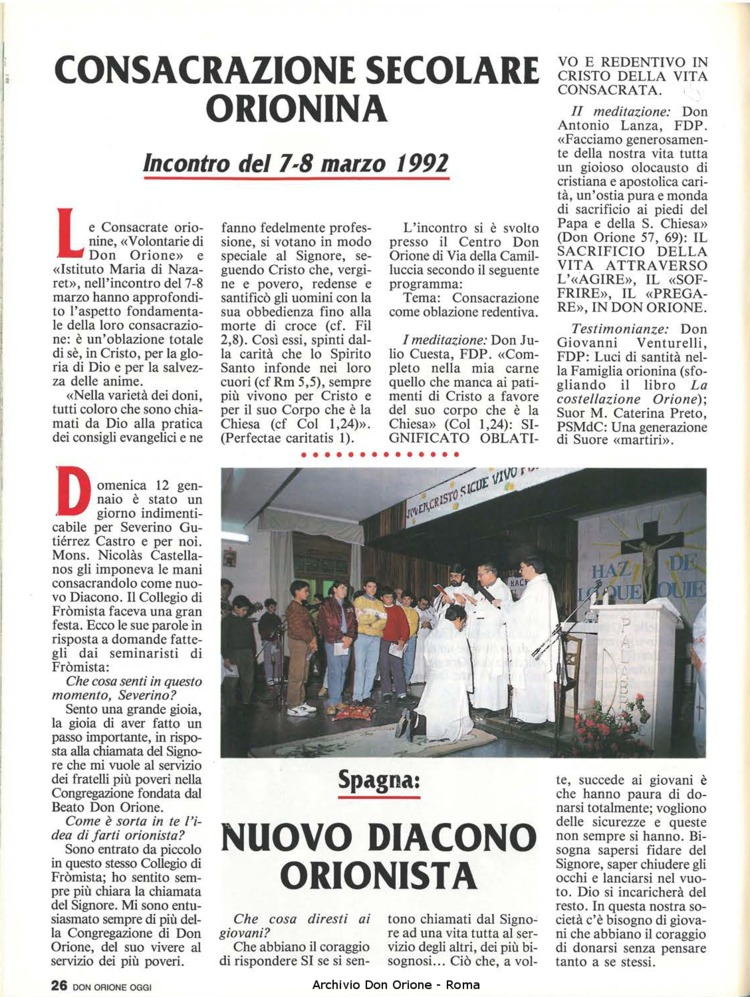 Don Orione oggi, 1992, 04, pagina 26