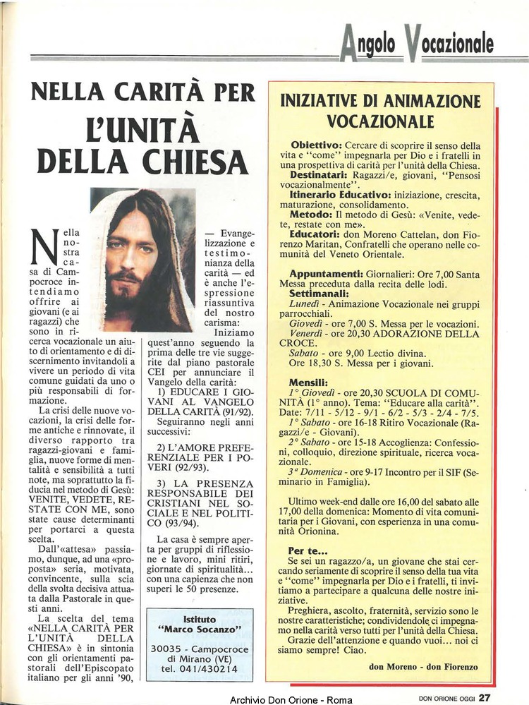 Don Orione oggi, 1992, 04, pagina 27