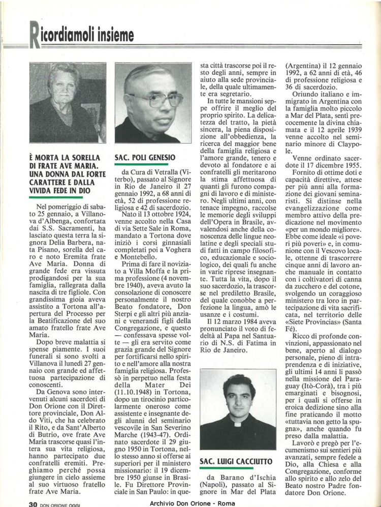 Don Orione oggi, 1992, 04, pagina 30