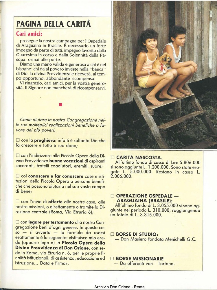 Don Orione oggi, 1992, 04, pagina 31