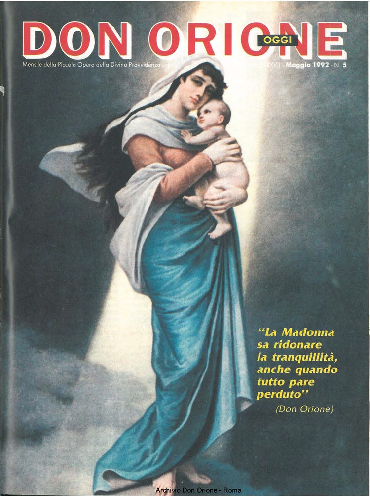 Don Orione oggi, 1992, 05, pagina 1