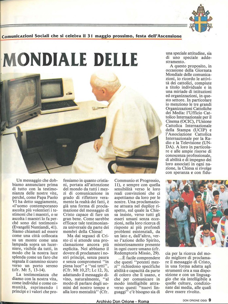 Don Orione oggi, 1992, 05, pagina 9
