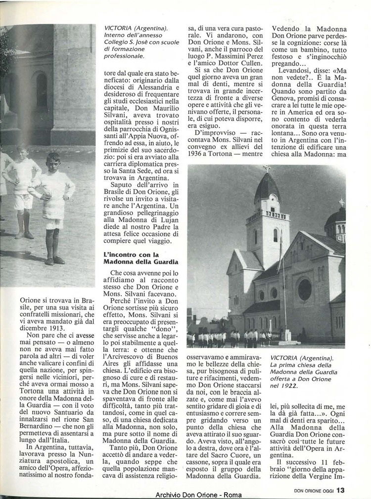 Don Orione oggi, 1992, 05, pagina 13