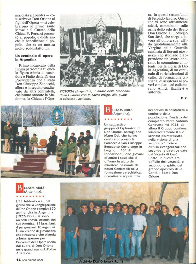 Don Orione oggi, 1992, 05, pagina 14
