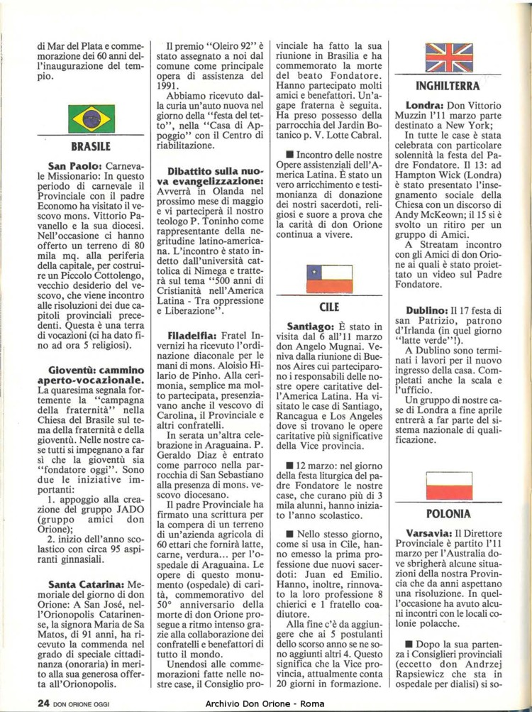 Don Orione oggi, 1992, 05, pagina 24