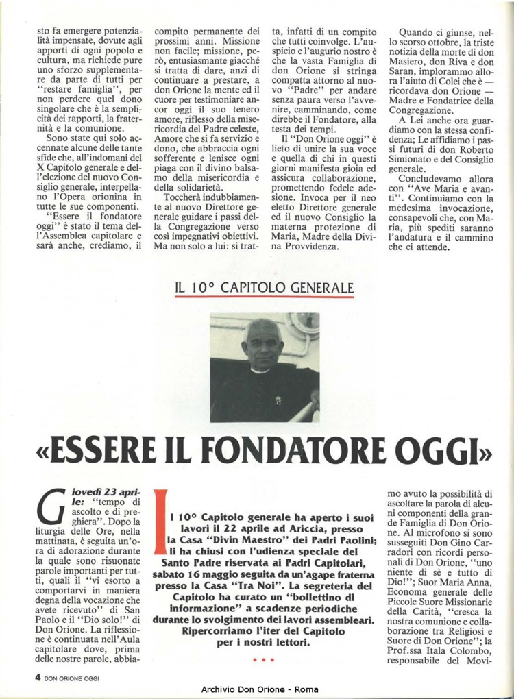 Don Orione oggi, 1992, 06, pagina 4