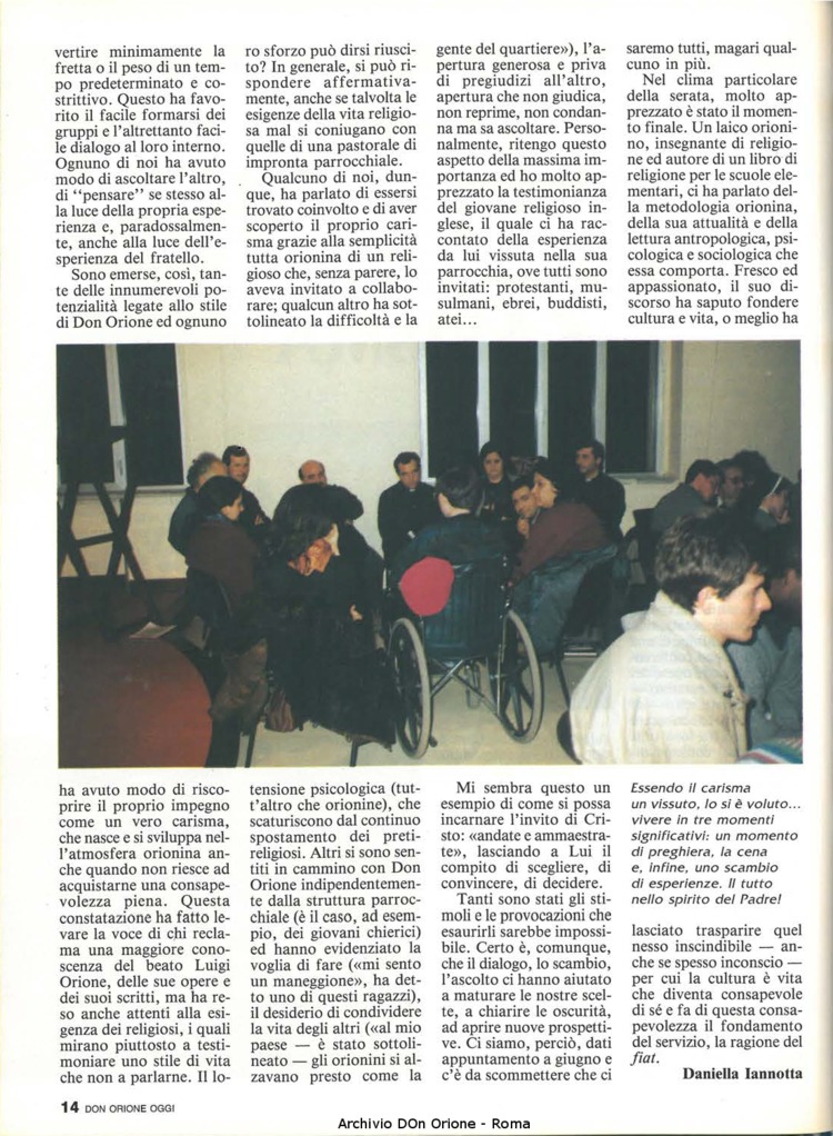 Don Orione oggi, 1992, 06, pagina 14
