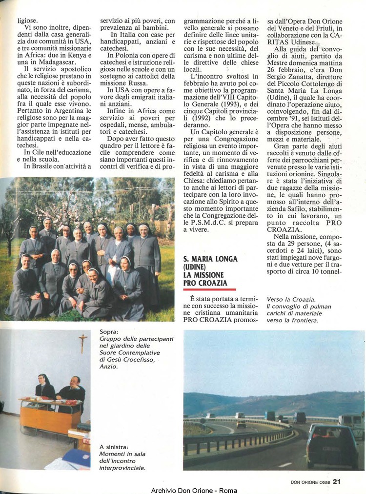 Don Orione oggi, 1992, 06, pagina 21