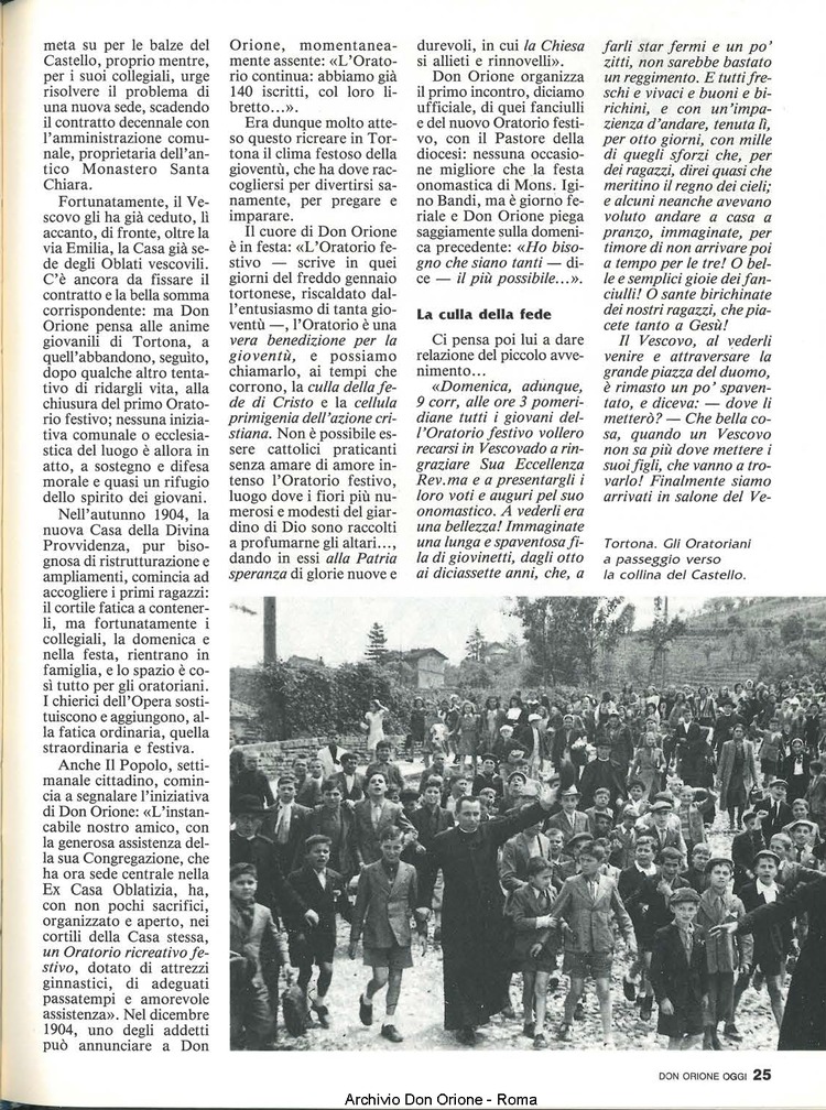 Don Orione oggi, 1992, 06, pagina 25