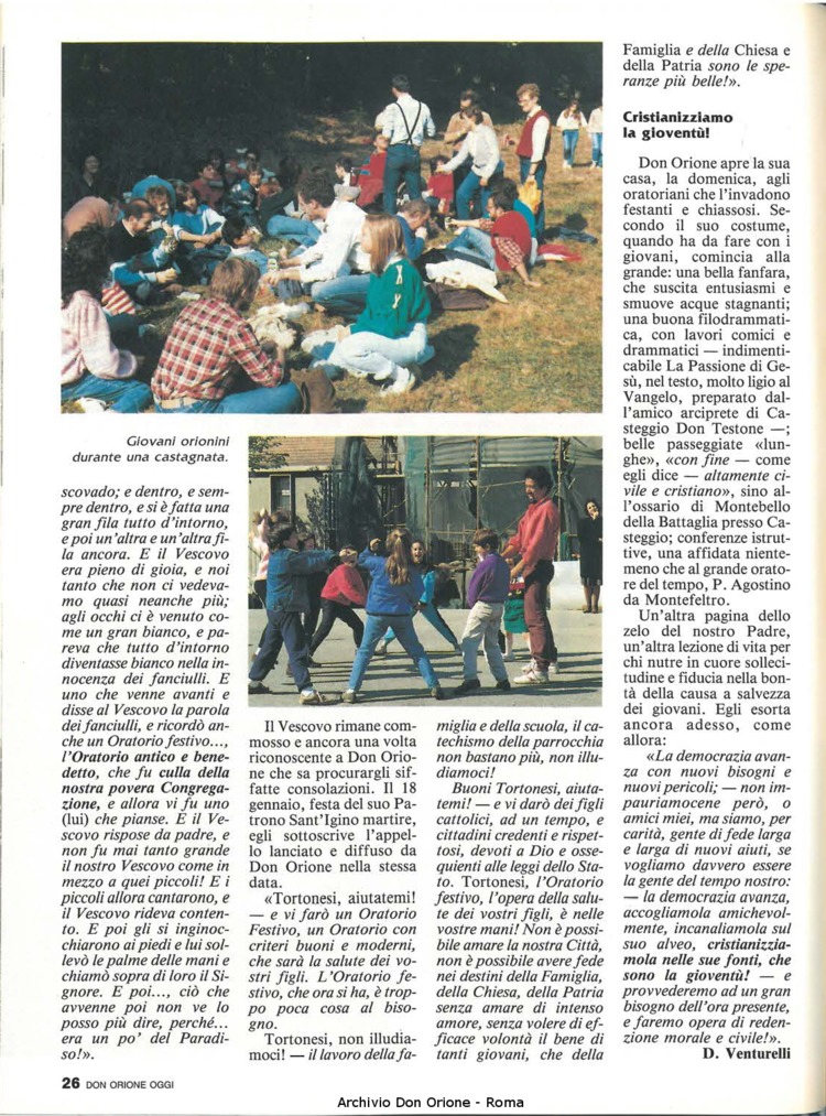 Don Orione oggi, 1992, 06, pagina 26