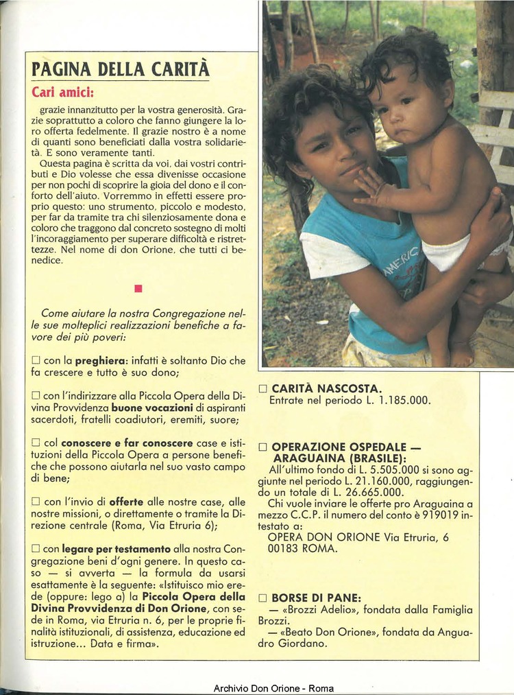 Don Orione oggi, 1992, 06, pagina 31
