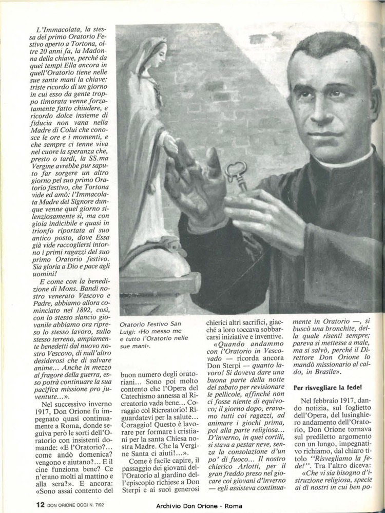 Don Orione oggi, 1992, 07, pagina 12