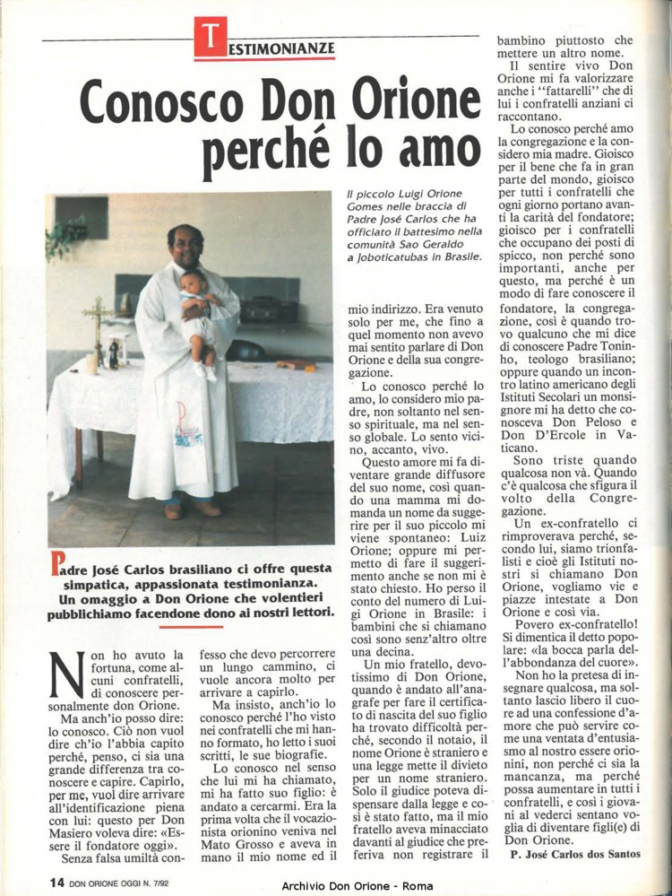 Don Orione oggi, 1992, 07, pagina 14