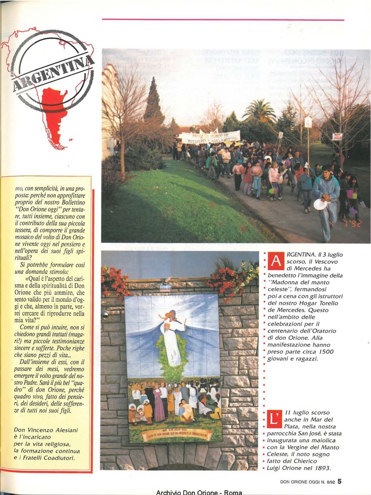 Don Orione oggi, 1992, 08, pagina 5