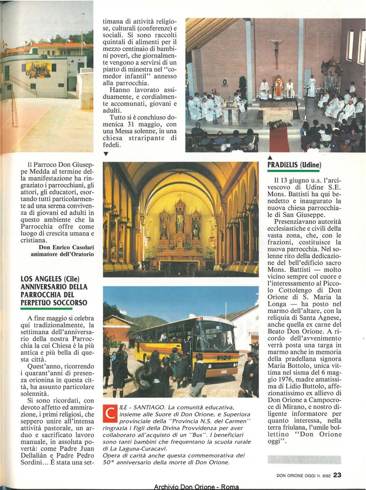 Don Orione oggi, 1992, 08, pagina 23