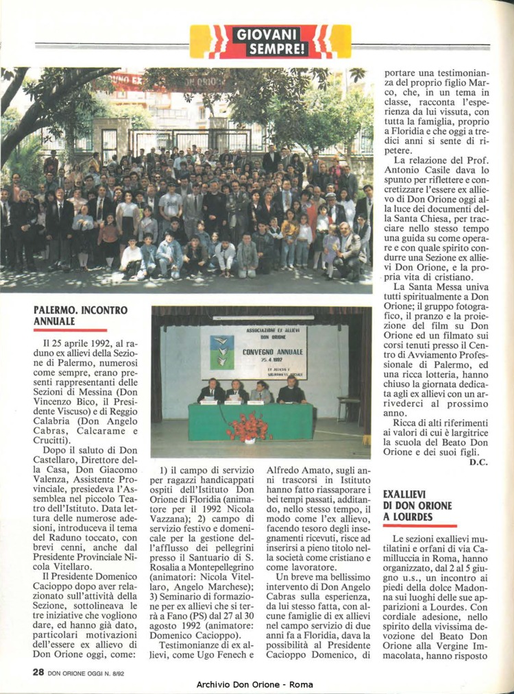 Don Orione oggi, 1992, 08, pagina 28