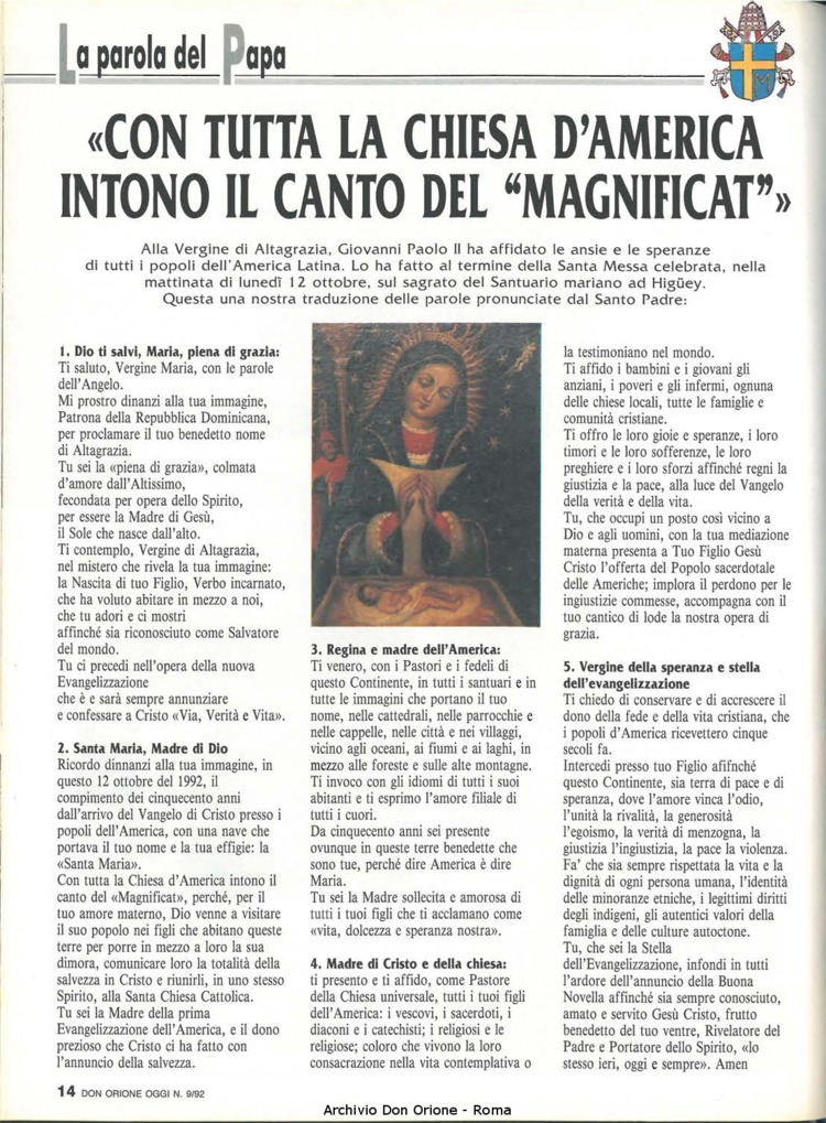 Don Orione oggi, 1992, 09, pagina 14