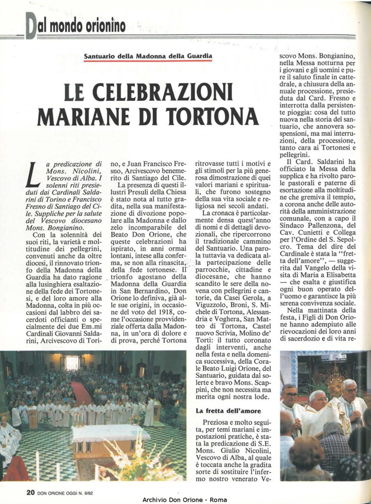Don Orione oggi, 1992, 09, pagina 20