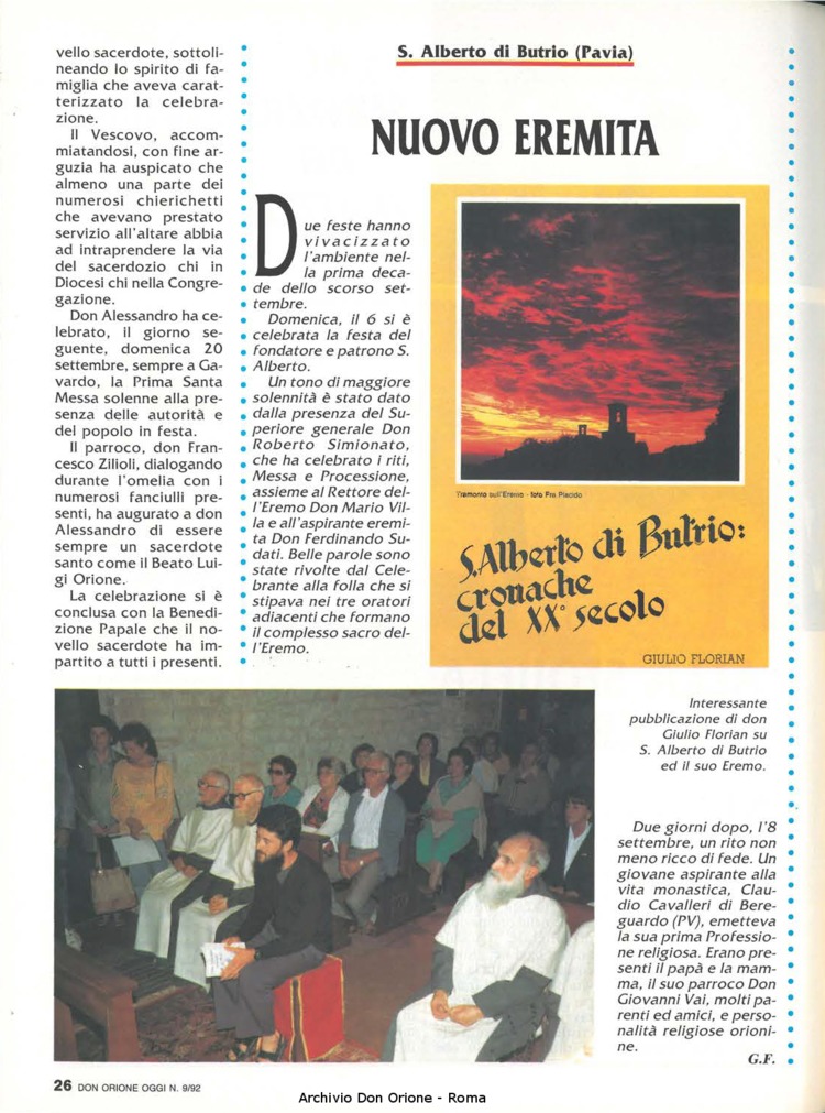 Don Orione oggi, 1992, 09, pagina 26