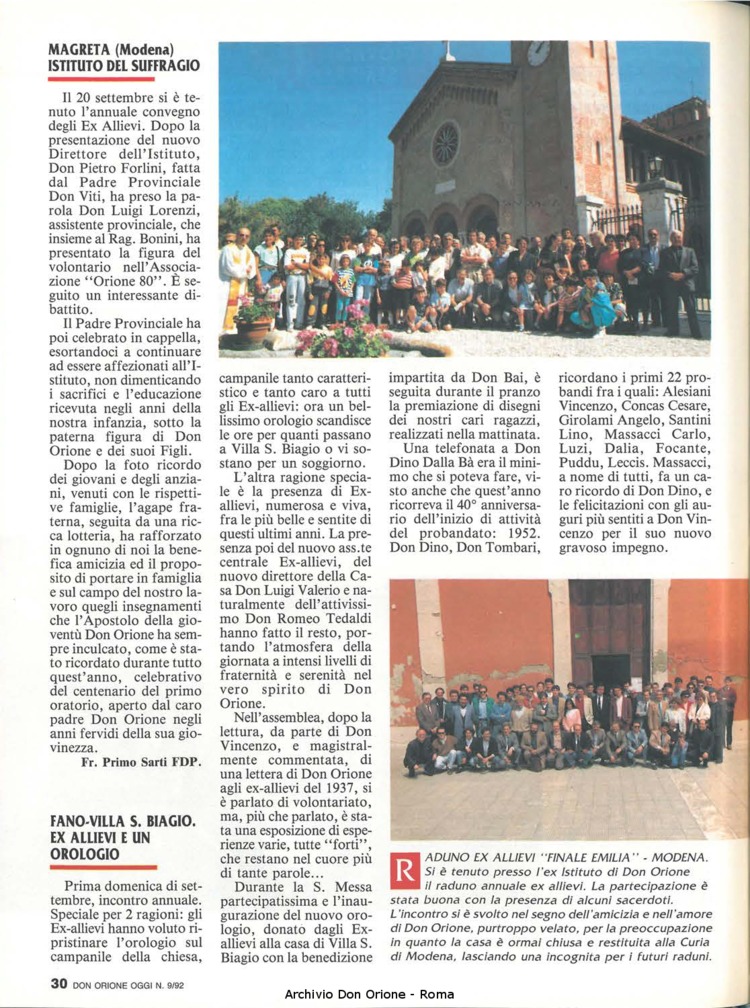 Don Orione oggi, 1992, 09, pagina 30