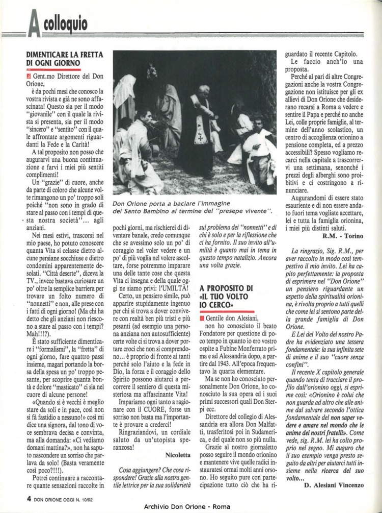 Don Orione oggi, 1992, 10, pagina 4
