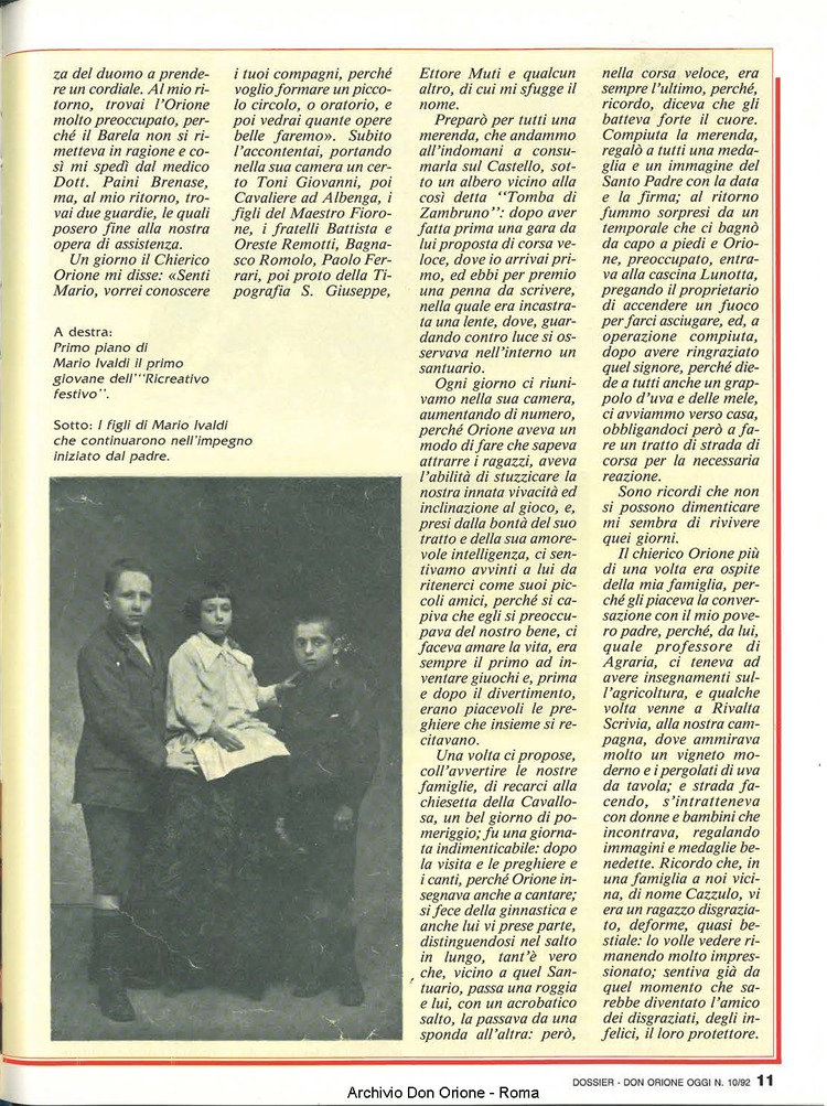 Don Orione oggi, 1992, 10, pagina 11