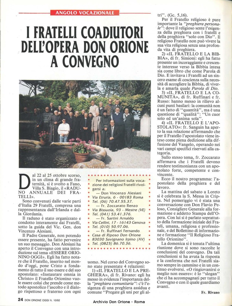 Don Orione oggi, 1992, 10, pagina 24