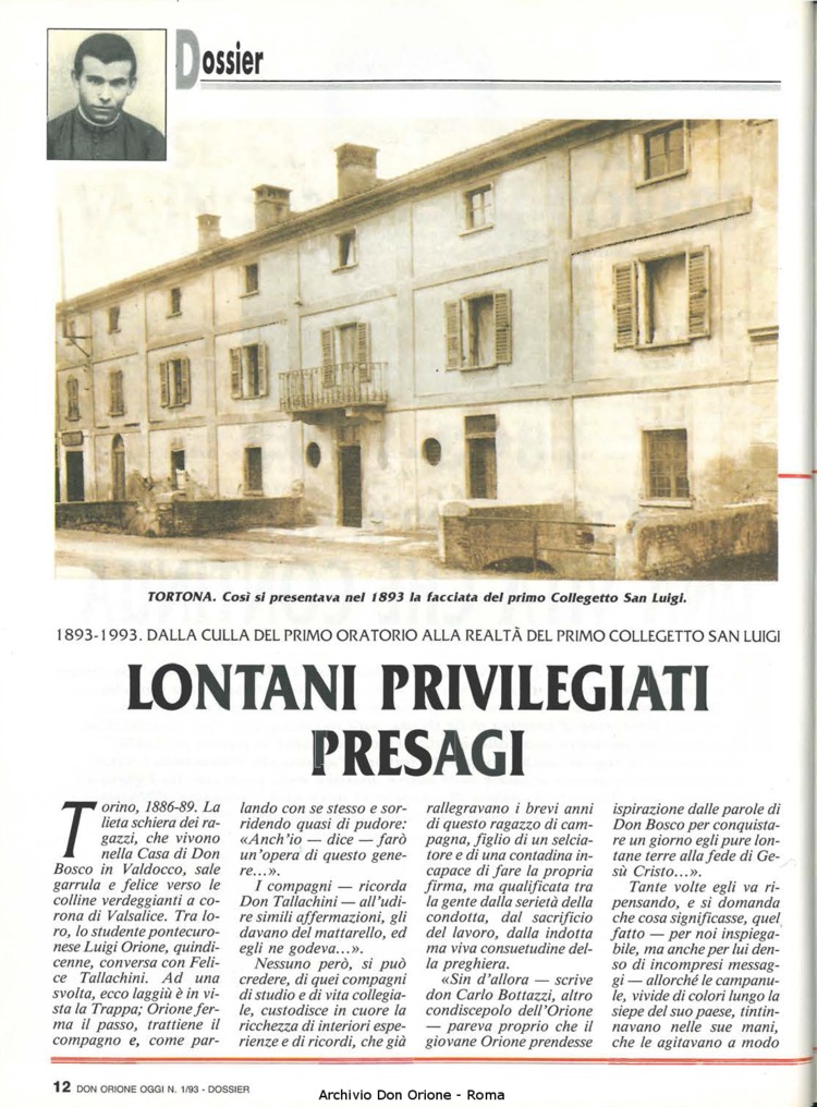 Don Orione oggi, 1993, 01, pagina 12