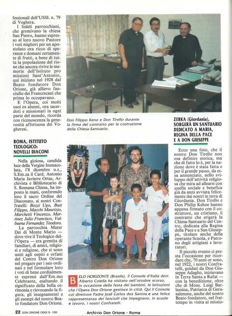 Don Orione oggi, 1993, 01, pagina 22
