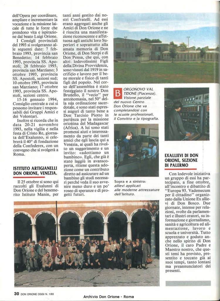 Don Orione oggi, 1993, 01, pagina 30