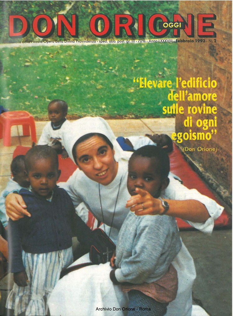 Don Orione oggi, 1993, 02, pagina 1