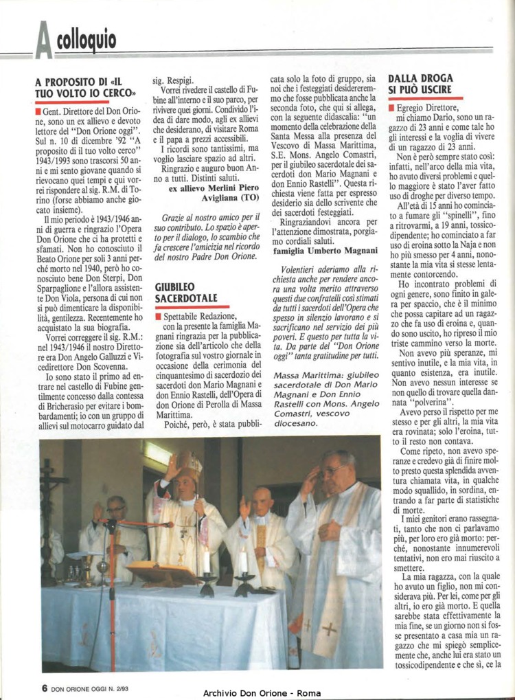 Don Orione oggi, 1993, 02, pagina 6