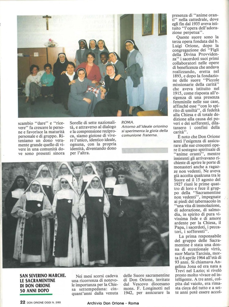 Don Orione oggi, 1993, 02, pagina 22